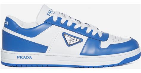 prada sneaker blau|prada sneakers outlet.